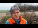 Anne-Marie Marquetto, habitante et commerçante d'Ochey réagit après le crash du Mirage 2000D de la base aérienne 133 dans le Jura