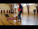 En Alsace, Marie-France Mattern danse avec son caniche Clips - Label : L'Est Républicain - Category : News