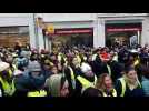 Les gilets jaunes chantent la Marseillaise à Besançon
