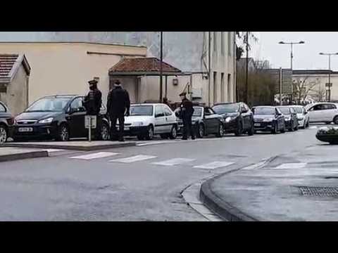 A Bar-le-Duc, les contrôles routiers avant la manifestation des gilets jaunes
