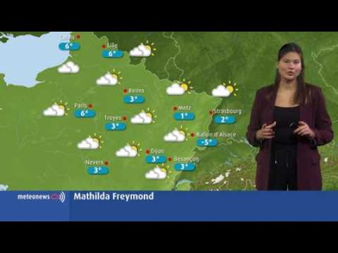 Météo du mercredi 2 janvier 2019