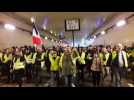 Les gilets jaunes bloquent le tunnel de la Citadelle à Besançon