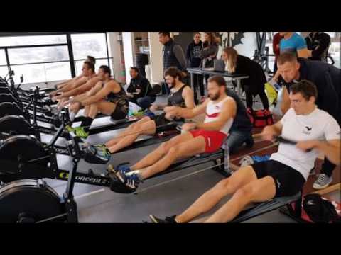Nancy : les athlètes internationaux d'aviron à l'épreuve du "test ergo"