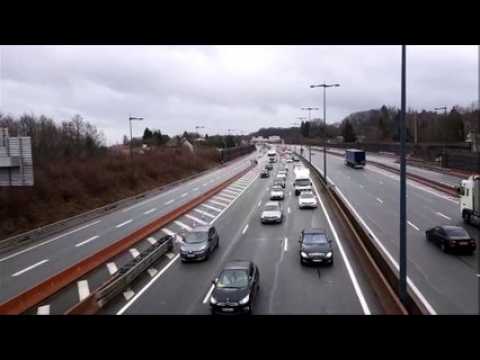 Gilets jaunes : opération escargot sur l'A36 près de Belfort