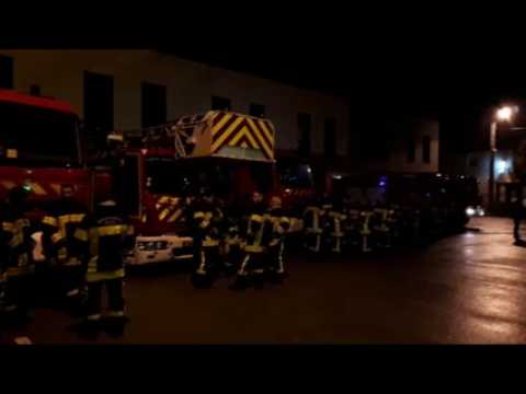 70 pompiers mobilisés pour éteindre six incendies criminels dans le secteur de Saône, dans le Doubs
