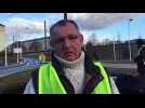 Besançon : Christian, qui occupe le rond point de Fort Benoit à Besançon explique la situation des retraités et fustige la « farce » des blacks fridays.