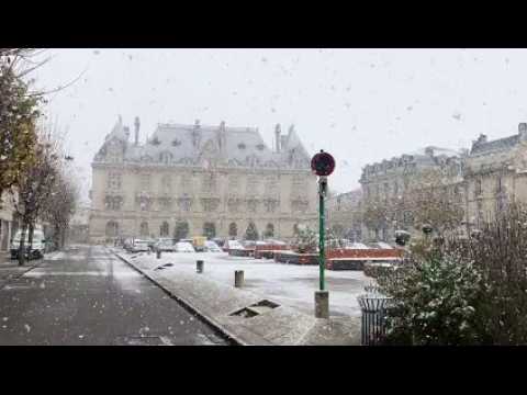 La neige investit la Meuse ce mardi matin