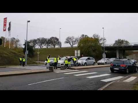 Gilets jaunes : blocage au rond-point d'Houdemont ce dimanche