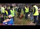 &Agrave; Belfort, les gilets jaunes ont distribu&eacute; de la nourriture &agrave; des SDF. - Label : L'Est Républicain - Category : News