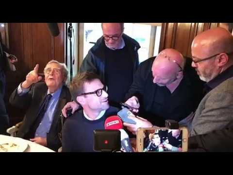 Nicolas Mathieu accueilli à la table de l'académie Goncourt
