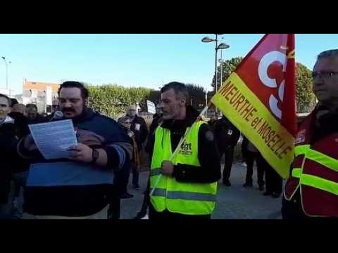 Emmanuel Macron à Pont-à-Mousson : Jean-Christophe Meyer dénonce la politique du gouvernement