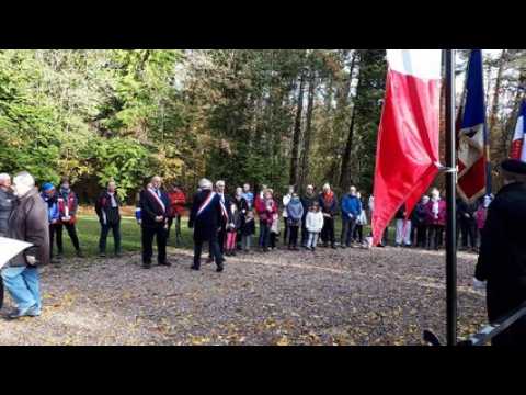 Pont-à-Mousson : cérémonie poignante ce matin à la Croix des Carmes