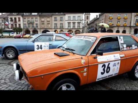 Départ du premier rallye Duroc au départ de Pont-å-Mousson