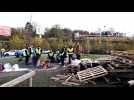 Les gilets jaunes de retour au rond-point de l'Europe à Haudainville