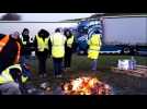 Gilets jaunes Meuse La voie sacrée bloquée au rond-point au niveau de Nixéville-Blercourt