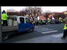 Franche Comté Gilets jaunes devant la préfecture à Belfort