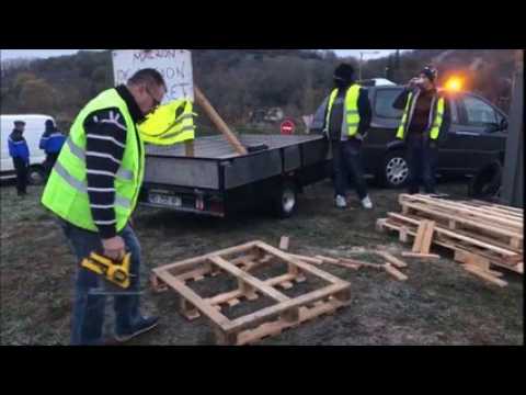 Doubs : les gilets jaunes s’organisent pour la journée au rond-point des Mercureaux