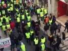 Gilets jaunes : 1000 à 1200 personnes défilent dans les rues de Besançon