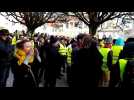 A Besan&ccedil;on les gilets jaunes ont interpell&eacute; Fousseret - Label : L'Est Républicain - Category : News