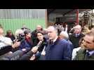 Visite du ministre de l'agriculture Didier Guillaume dans la Meuse