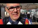 Finale Coupe de France des rallyes Chalon sur Saône Eric Mauffrey qui était leader fait une sortie de route et abandonne