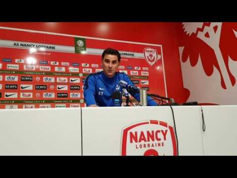 Didier Tholot parle du match ASNL-Grenoble et de sa bonne entente avec Alain Perrin : "Je ne serai jamais une marionnette"