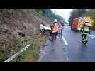 VESOUL Accident de la circulation entre une voiture et un poids lourd
