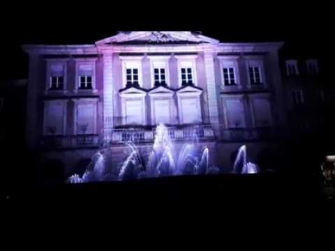 Spectacle d'eau et pyrotechnique à Pont-à-Mousson pour la Saint-Nicolas