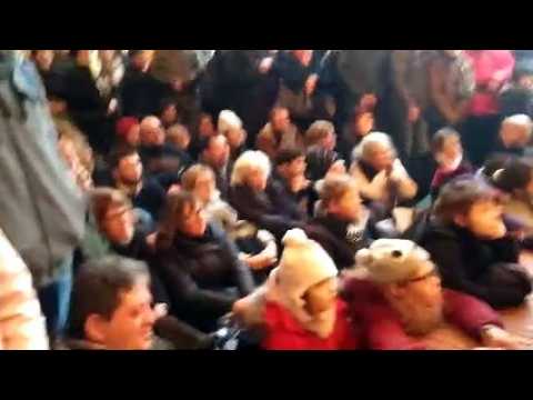 Saint-Nicolas : les frères Jacquard mettent l'ambiance sous l'arc Héré, à Nancy
