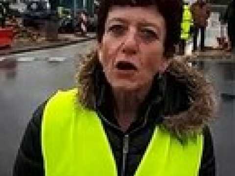 Marie, gilet jaune de Revigny-sur-Ornain réagit après l'intervention du Premier ministre