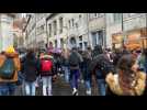 Besançon Lycéens dans la rue
