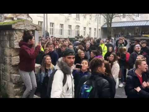 Les lycéens se mobilisent à Besançon