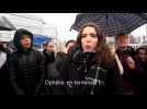 Territoire de Belfort Manifestation des lycéens Ophélie en terminale L