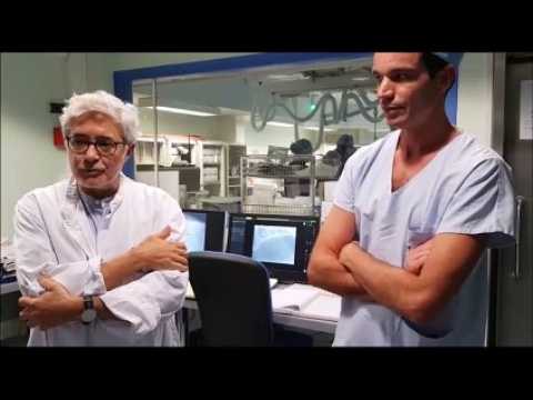 Les Dr Amor et Lemoine de la clinique d'Essey_les_Nancy  expliquent la complexité des interventions pour traiter les  occlusions coronaires chroniques.
