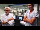 Les Dr Amor et Lemoine de la clinique d'Essey_les_Nancy  expliquent la complexit&eacute; des interventions pour traiter les  occlusions coronaires chroniques. - Label : L'Est Républicain - Category : News