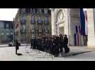 Nancy : le choeur de l'opéra de Nancy entonne la Marseillaise