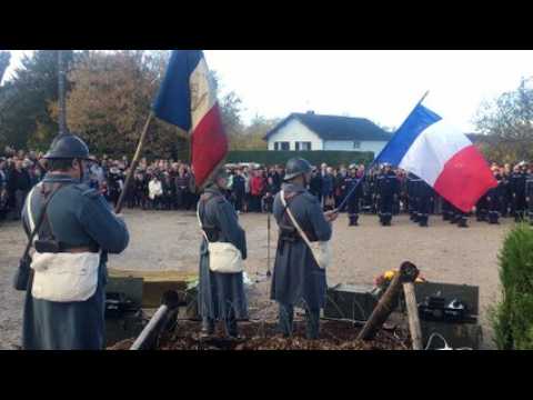 11 novembre intercommunal à Moncey (Doubs)