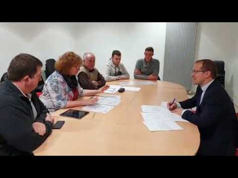 Lunéville : des agriculteurs rencontrent le député Thibault Bazin