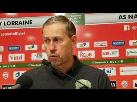 Alain Perrin après ASNL-Troyes (1-1) : "On ne se satisfait pas de ce point-là"