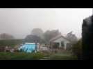 Violent orage de grêle à Belfort