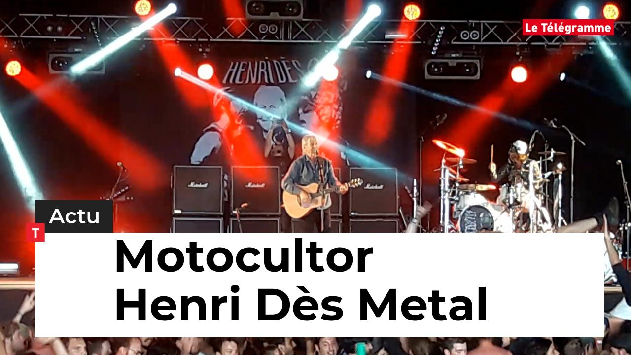 Motocultor. Henri Dès Metal (Le Télégramme)