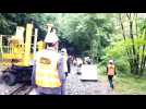 Besançon : visite de chantier de la SNCF