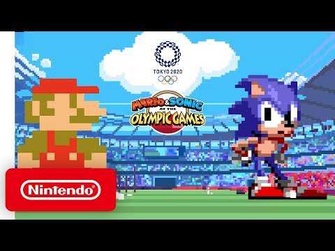 Mario &amp; Sonic at the Olympic Games Tokyo 2020 - Classic 2D Events Reveal Trailer - Nintendo Switch