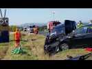 Une collision entre trois véhicules fait huit blessés à Ceintrey (54)
