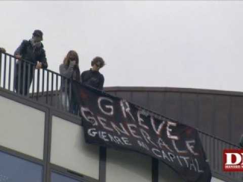 occupation du bâtiment de la présidence de l'Université