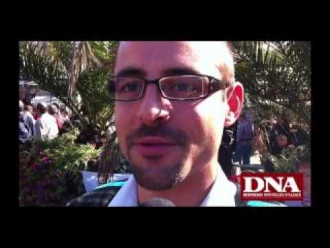 Ambiance à Mulhouse avant le rallye