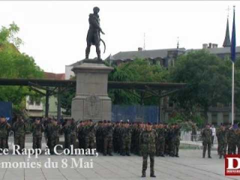 Cérémonies du 8 Mai à Colmar
