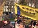 Manifestation contre le nucléaire à Colmar