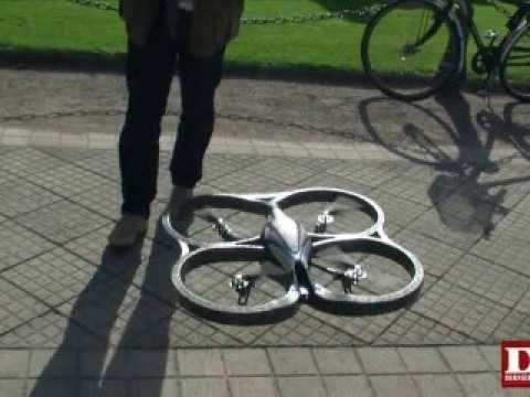 L'AR.Drone de Parrot testé par les DNA