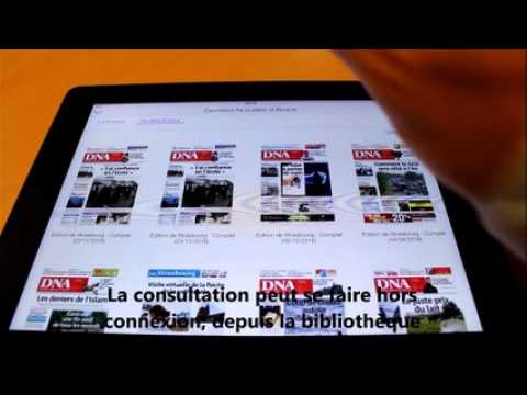 DNA Consultat du format liseuse sur tablette